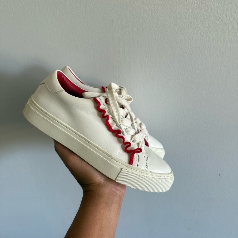 Tory Sport Ruffled Sneakers - Picture 2 of 9
